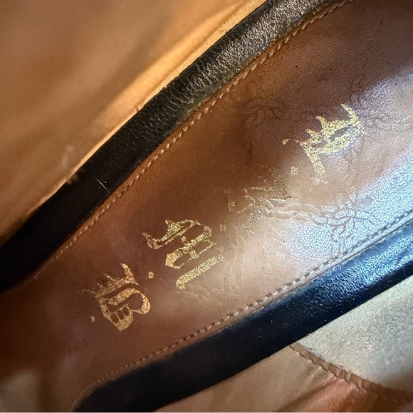 L.A.M.B Genuine Leather Stilettos Strappy caged heel bootie size 8 - Picture 7 of 9